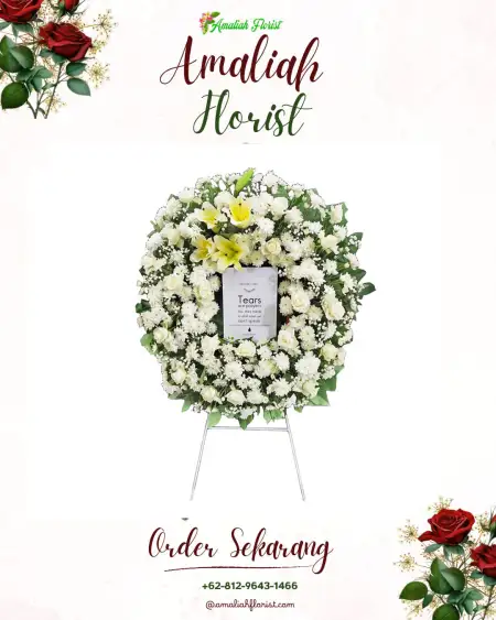 Krans Bunga Duka Karangkemiri